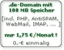 WebHosting Angebot